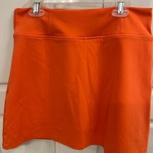 Vibrant Orange Women's Skort